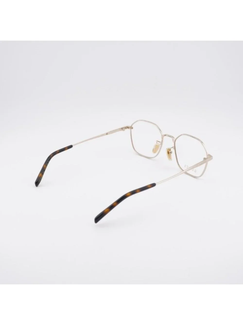 Gucci GG1956OK 001 Eyeglasses Gold 51mm Square Frame